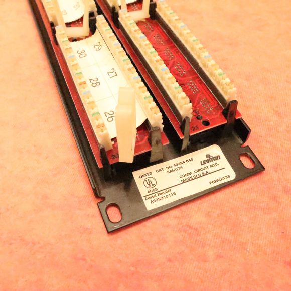 Liviton Telecom INFOTAP CATEGORY 5 Universal 48 PORT Patch Panel - Picture 8 of 9